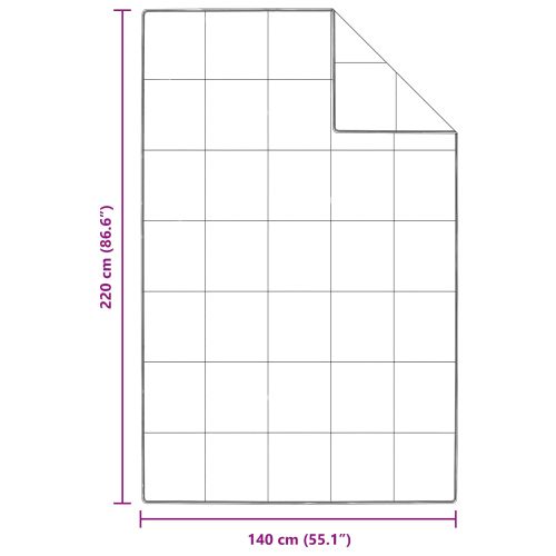 Летен юрган с възглавница 2 pcs Бяло Пухени пера