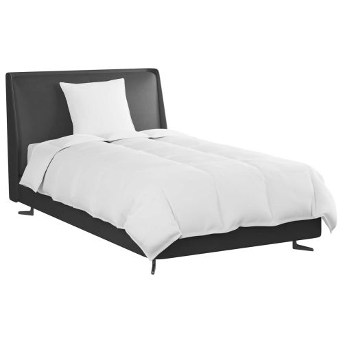 Зимен юрган с възглавница 2 pcs Бяло Пухени пера