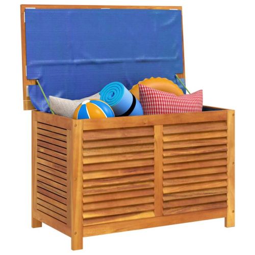 Градинска кутия за съхранение 90x50x56 см акациево дърво масив