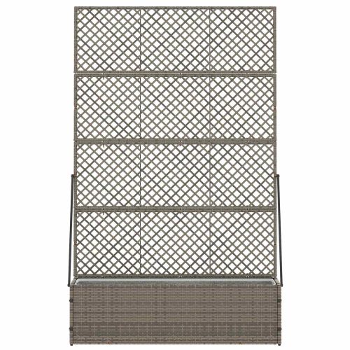 Градинска саксия Сив 105 x 30 x 170 см Метал