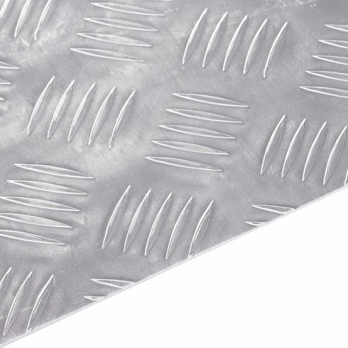 Стъпало Правоъгълна 2 pcs Сребрист 50 x 40 cm Алуминий