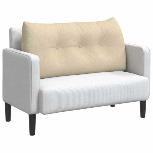 Възглавница за гръб Крем 100 x 24 x 50 см текстил