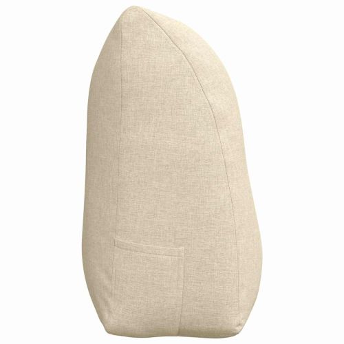 Възглавница за гръб Крем 100 x 24 x 50 см текстил