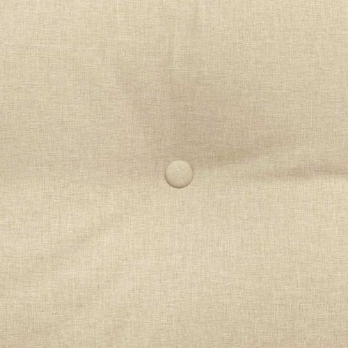 Възглавница за гръб Крем 100 x 24 x 50 см текстил