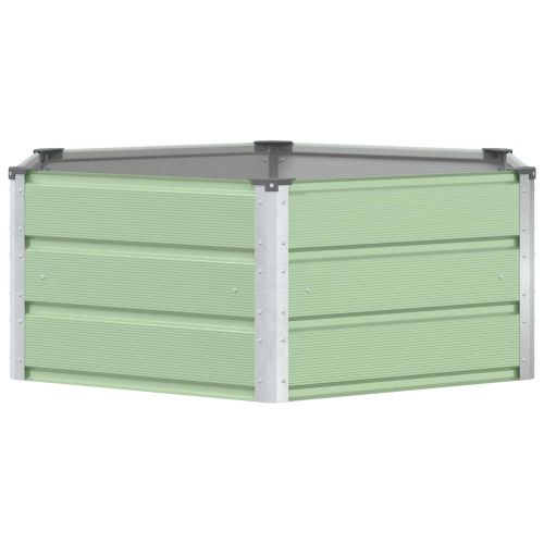 Кашпа Пастелно зелено 129 x 129 x 45 cm Стомана