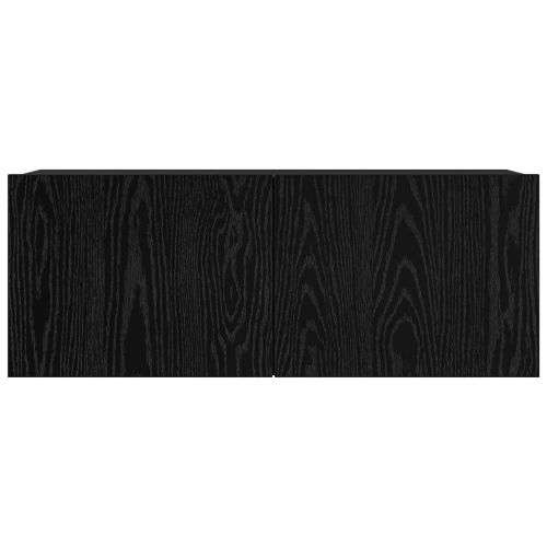 Комплект ТВ шкаф 6 pcs Черния дъб 100 x 30 x 30 cm