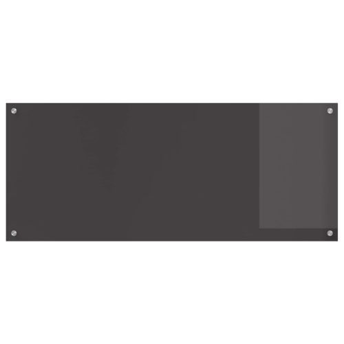 Кухненски заден панел Тъмносив 120 x 50 x 0,6 см