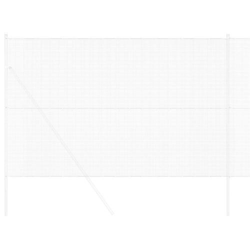 Заварена мрежа ограда Сребрист 1.6 x 25 m