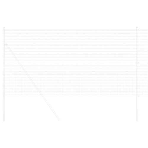 Заварена мрежа ограда Сребрист 1.4 x 50 m