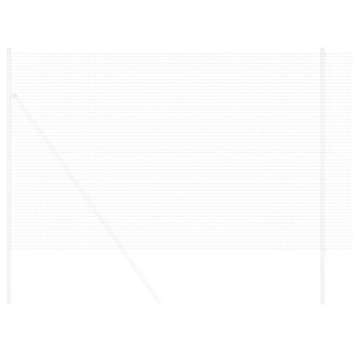 Заварена мрежа ограда Сребрист 1.5 x 50 m