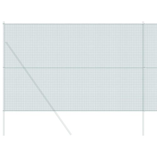Заварена мрежа ограда Зелен 1.6 x 10 m