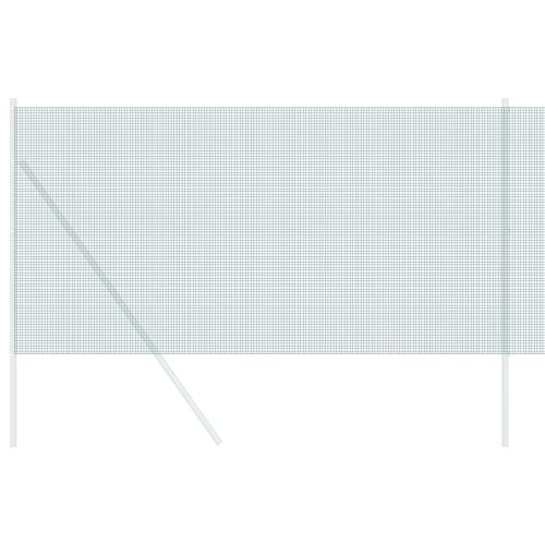 Заварена мрежа ограда Зелен 0.8 x 25 m