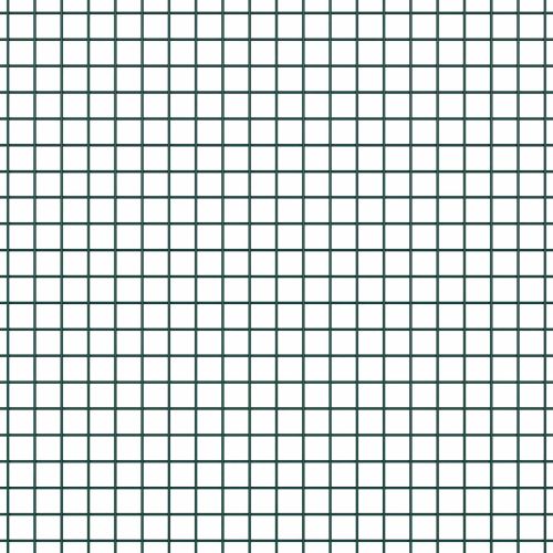 Заварена мрежа ограда Зелен 1.2 x 25 m