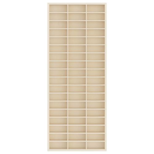 Стена дисплей кутия Бежово 30 x 4,5 x 75 см Инженерно дърво