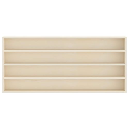 Стена дисплей кутия Бежово 80 x 8,5 x 36 см Инженерно дърво