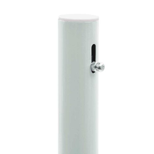 Прибираща се странична тента, 160х500 см, червена