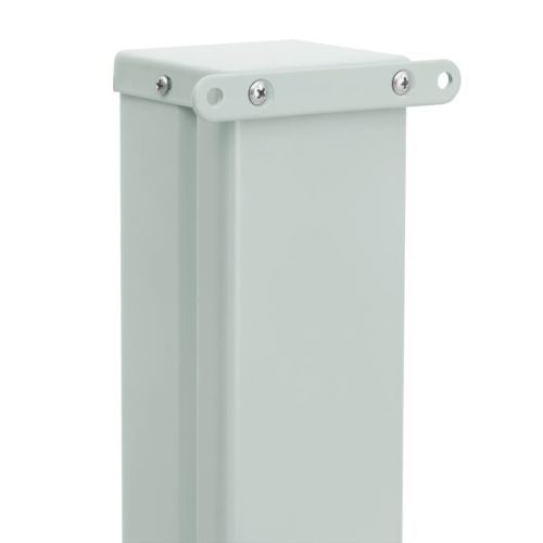 Прибираща се странична тента, 100х300 см, червена