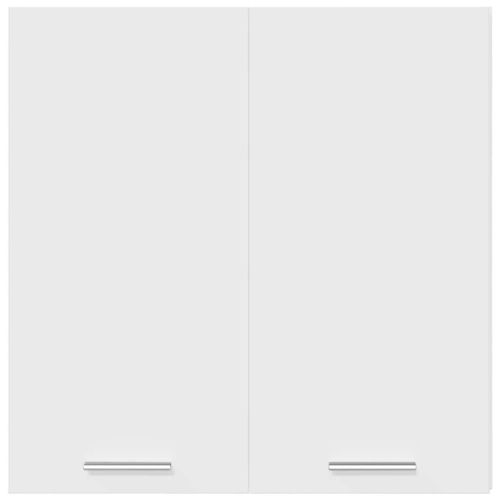 Висящ шкаф "Lyon", бял гланц, 60x31x60 см, инженерно дърво