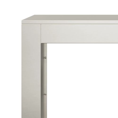 Стойка за дърва за огрев 100x40x60 cm Патинираща стомана