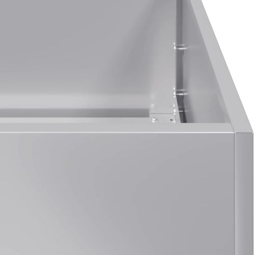 Кашпа, 360x40x40 см, поцинкована стомана