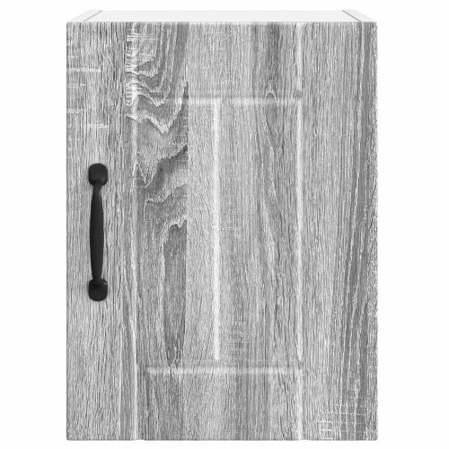 Кухненски шкаф 2 pcs Сив Сонома 30 x 31 x 40 см Инженерно дърво