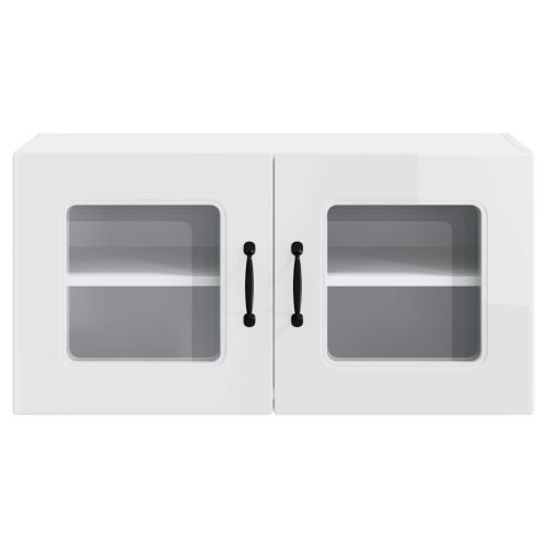 Кухненски шкаф Kalmar Лъскаво бяло 80 x 31 x 40 см