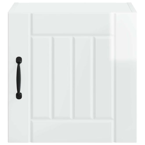 Кухненски шкаф 2 pcs Лъскаво бяло 40 x 31 x 40 см