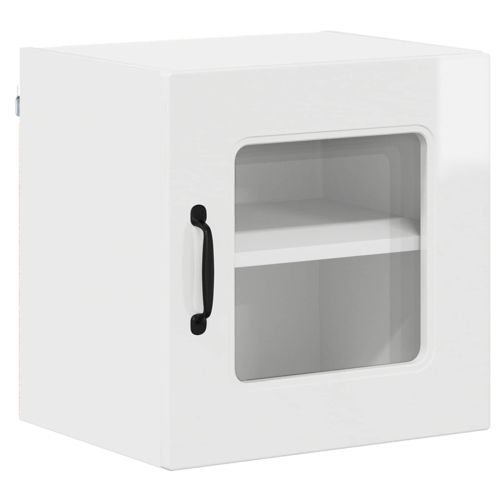 Кухненски шкаф Kalmar 2 pcs Лъскаво бяло 40 x 31 x 40 см