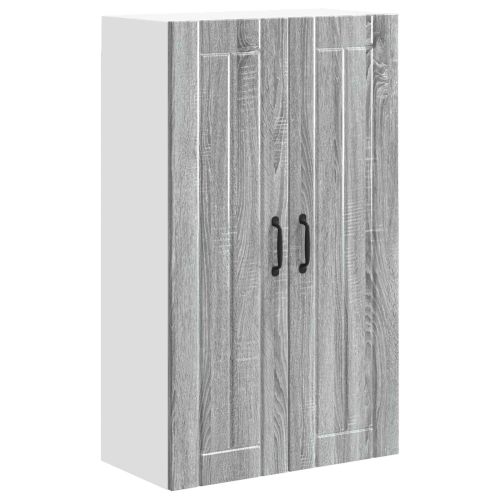 Кухненски шкаф Сив Сонома 60 x 31 x 100 см Инженерно дърво