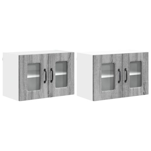 Кухненски шкаф Kalmar 2 pcs Сив Сонома 60 x 31 x 40 см