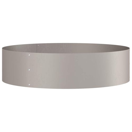 Пръстен за саксия 5 pcs Кафяво 80 x 80 x 20 cm