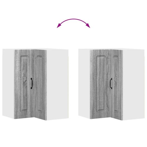 Кухненски шкаф със съхранение Kalmar Сив Сонома 57 x 57 x 80 см