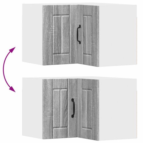 Кухненски шкаф Сив Сонома 57 x 57 x 40 см Инженерно дърво