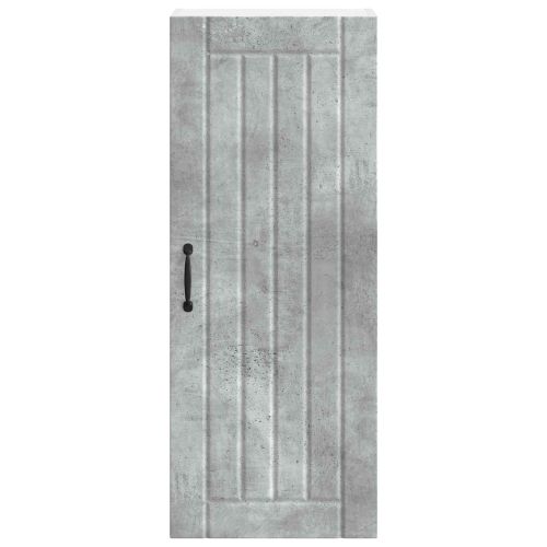 Кухненски шкаф Циментено сиво 40 x 31 x 100 см Инженерно дърво
