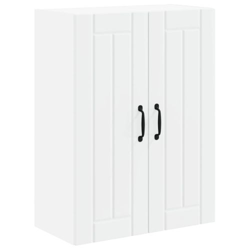 Кухненски шкаф Бяло 60 x 31 x 80 см Инженерно дърво