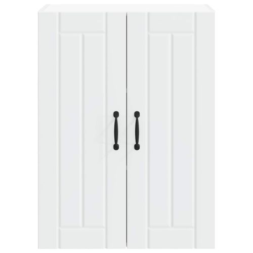 Кухненски шкаф Бяло 60 x 31 x 80 см Инженерно дърво