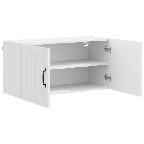 Кухненски шкаф Бяло 80 x 31 x 40 см Инженерно дърво