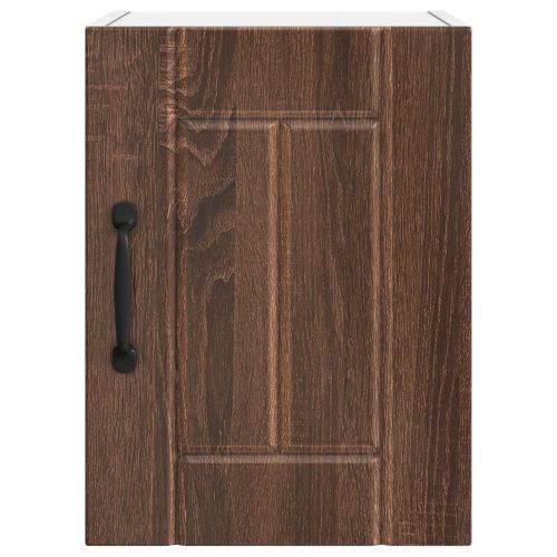 Кухненски шкаф 2 pcs Кафяв дъб 30 x 31 x 40 см Инженерно дърво