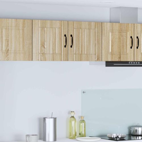 Кухненски шкаф 2 pcs Сонома дъб 40 x 31 x 40 см Инженерно дърво