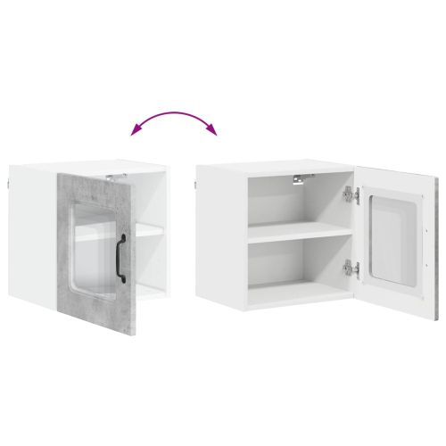 Кухненски шкаф Kalmar 2 pcs Циментено сиво 40 x 31 x 40 см