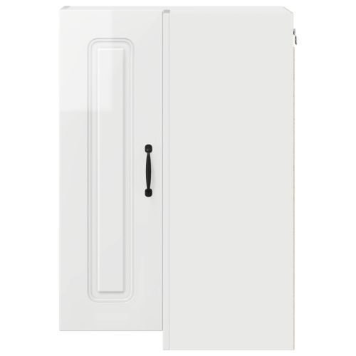 Кухненски шкаф Kalmar Лъскаво бяло 57 x 57 x 80 см