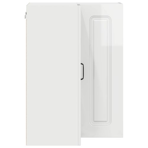 Кухненски шкаф Kalmar Лъскаво бяло 57 x 57 x 80 см