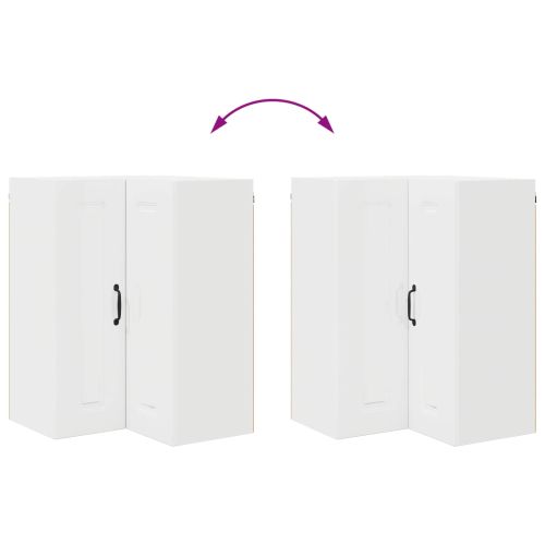 Кухненски шкаф Kalmar Лъскаво бяло 57 x 57 x 80 см