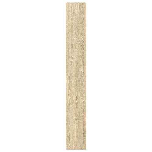 Библиотека, сонома дъб, 40x24x176 см, инженерно дърво