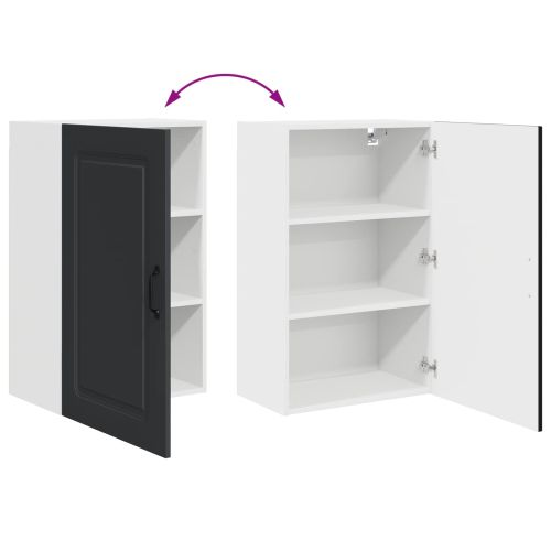 Кухненски шкаф Kalmar Черно 50 x 31 x 80 см Инженерно дърво