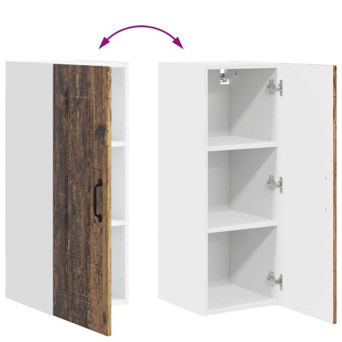 Кухненски шкаф Kalmar 2 pcs Старо дърво 30 x 31 x 80 см