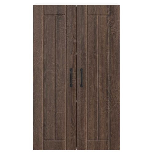 Кухненски шкаф Кафяв дъб 60 x 31 x 100 см Инженерно дърво