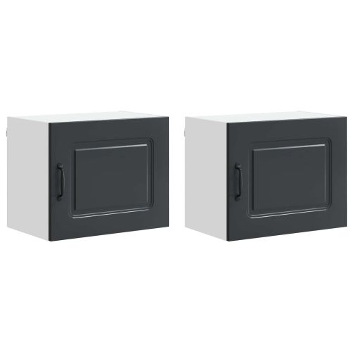 Кухненски шкаф Kalmar 2 pcs Черно 50 x 31 x 40 см