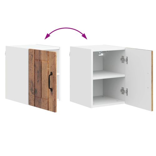 Кухненски шкаф 2 pcs Старо дърво 30 x 31 x 40 см