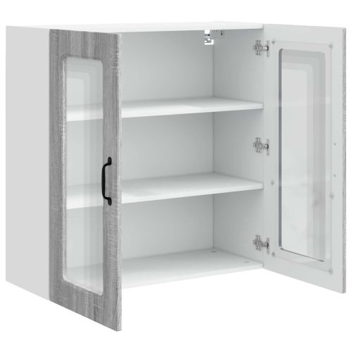 Кухненски шкаф със съхранение Kalmar Сив Сонома 80 x 31 x 80 см